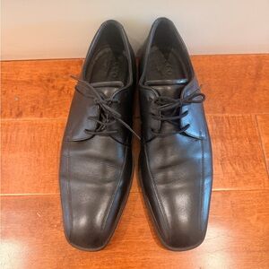 Ecco Black Men's Oxford Shoes